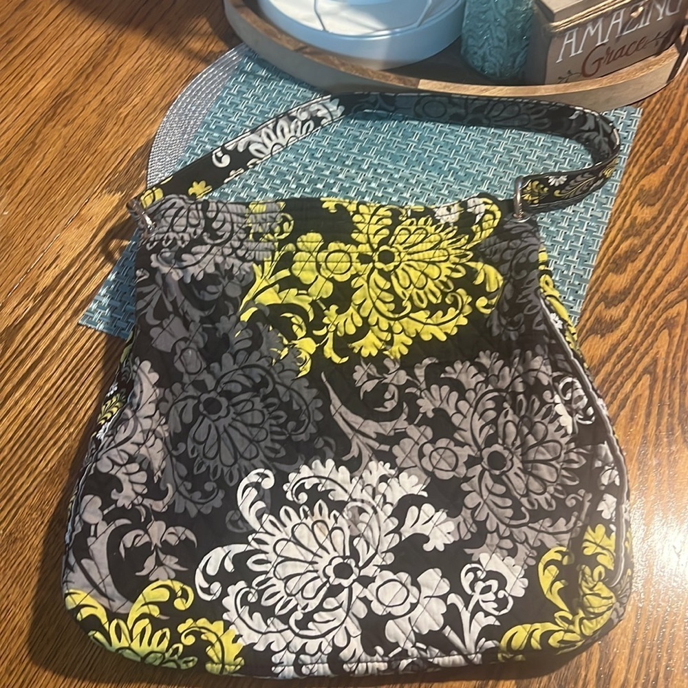 Vera Bradley Retired Baroque Shopper Shoulder Bag Purse - Picture 3 of 7